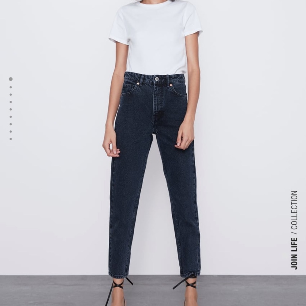 Zara mom jeans